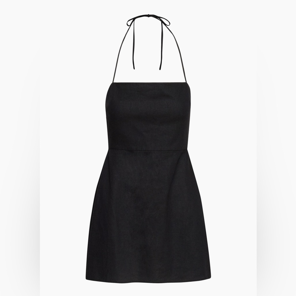 Aritzia linen credenza dress EUC